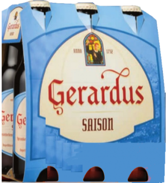 Gerardus Saison sixpack met flesjes van 30cl Gerardus Saison sixpack met flesjes van 30cl